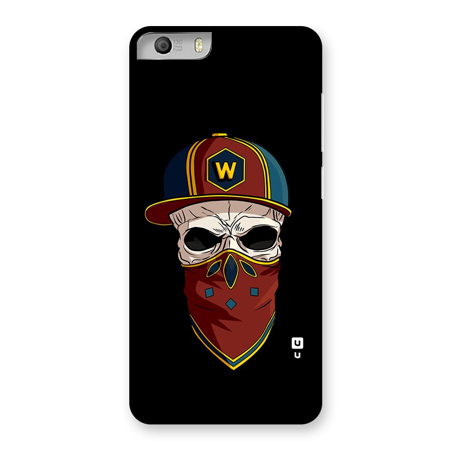 Cool Skull Mask Cap Back Case for Micromax Canvas Knight 2