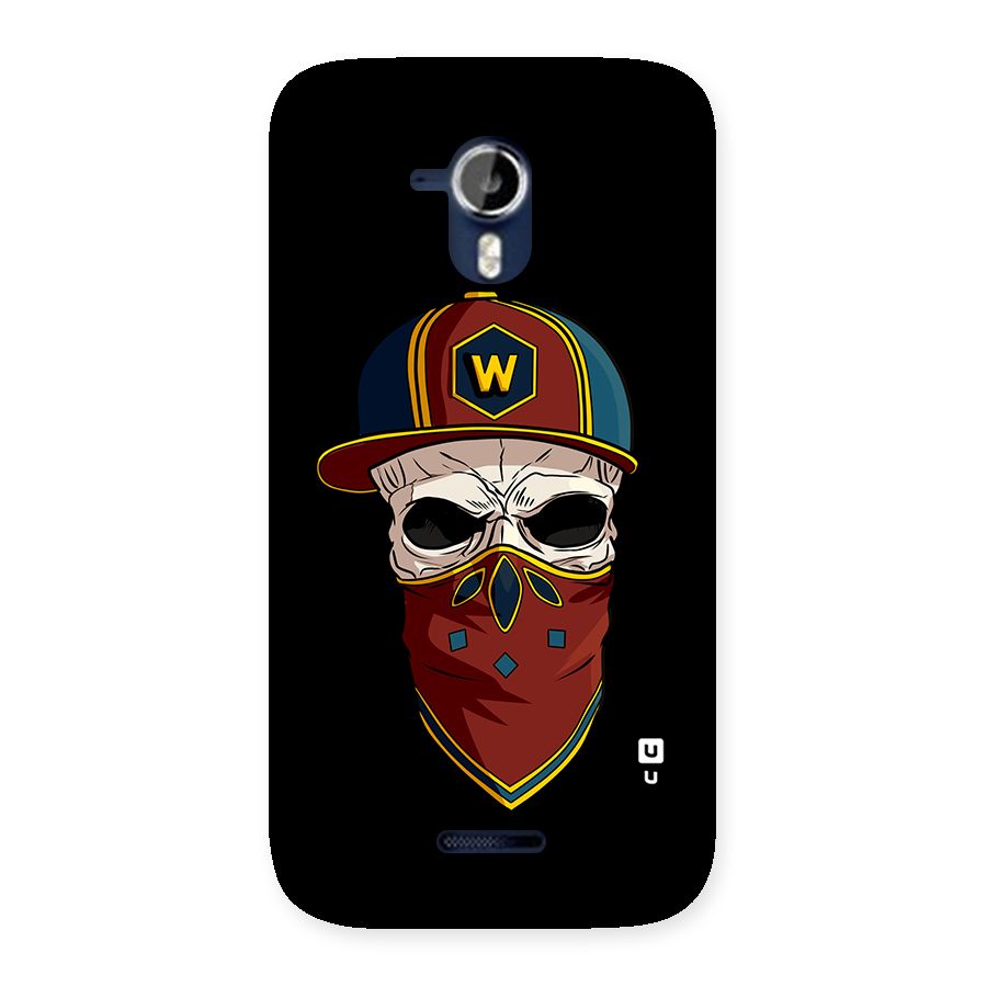 Cool Skull Mask Cap Back Case for Micromax Canvas Magnus A117