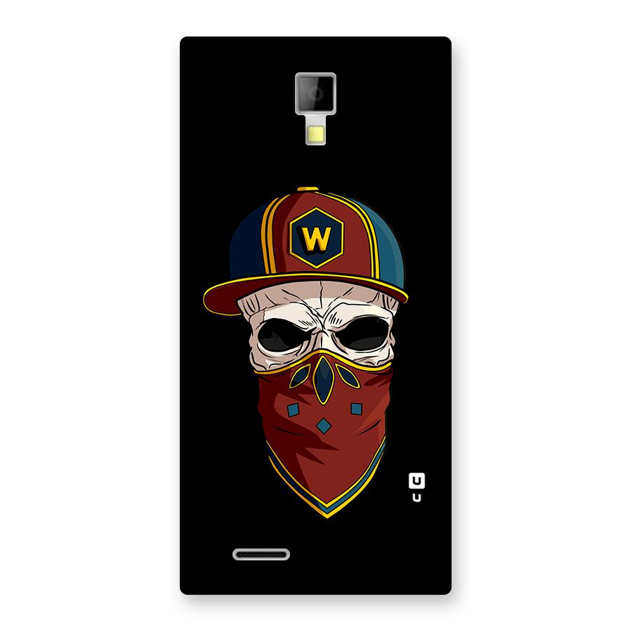 Cool Skull Mask Cap Back Case for Micromax Canvas Xpress A99