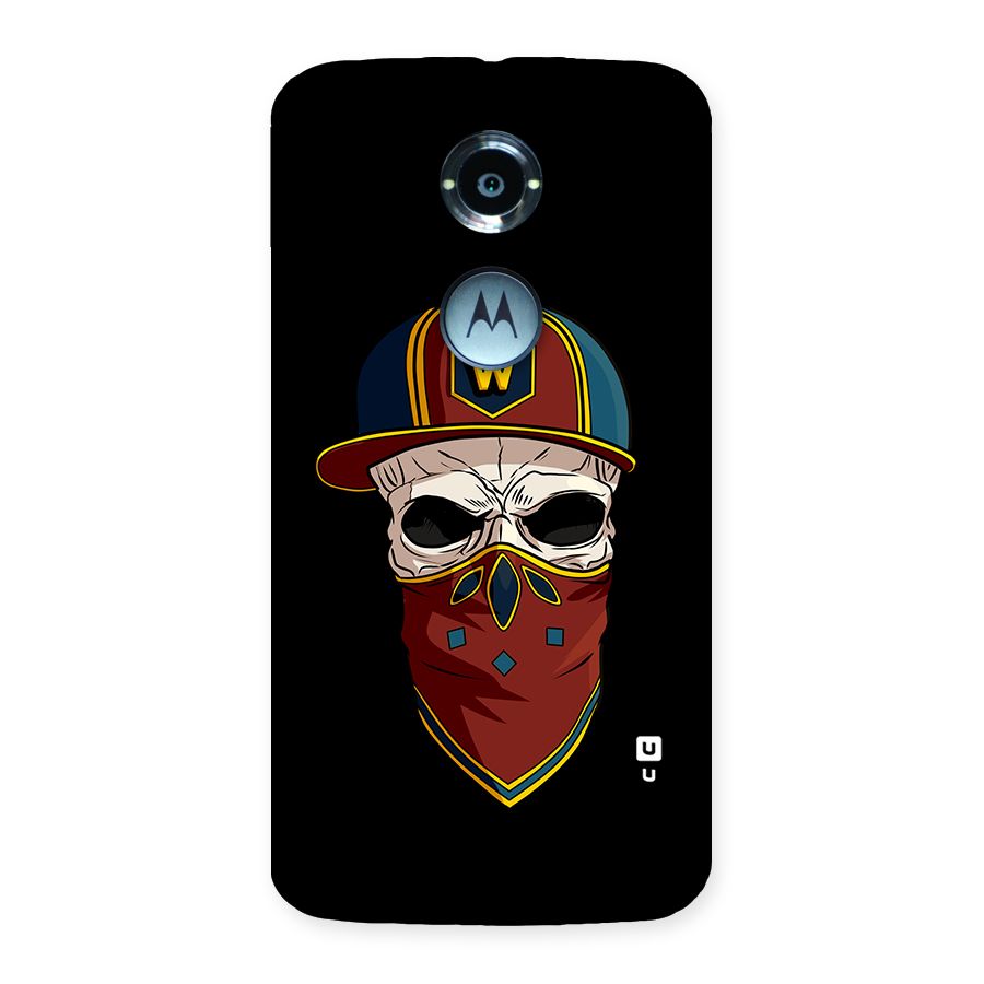 Cool Skull Mask Cap Back Case for Moto X 2nd Gen
