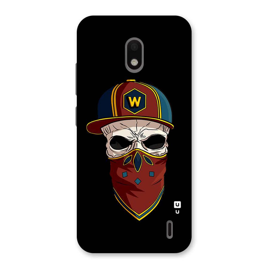 Cool Skull Mask Cap Back Case for Nokia 2.2