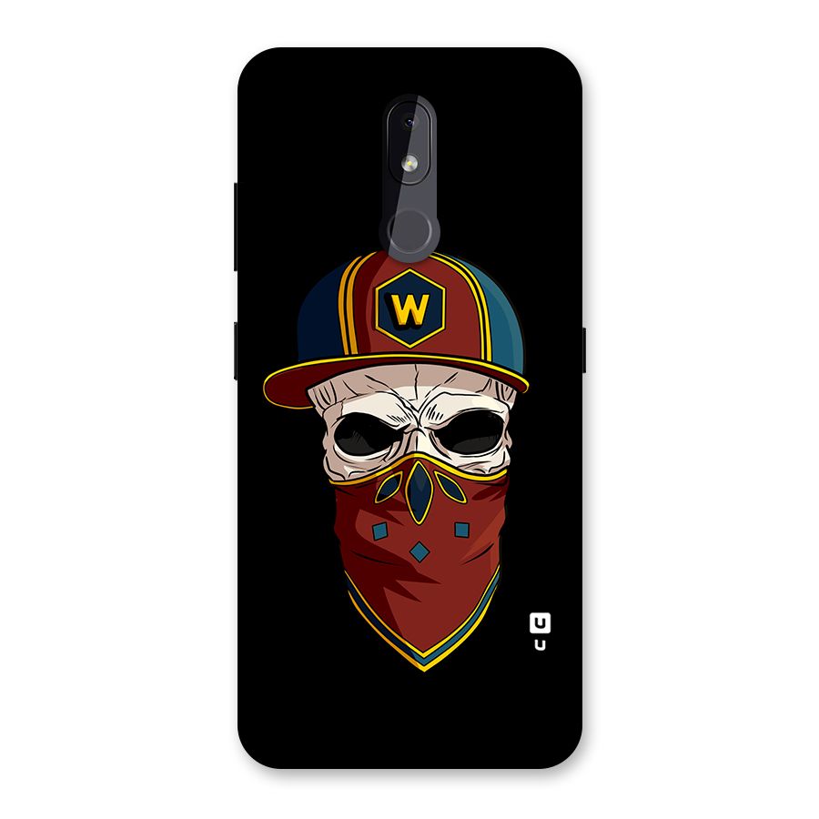 Cool Skull Mask Cap Back Case for Nokia 3.2