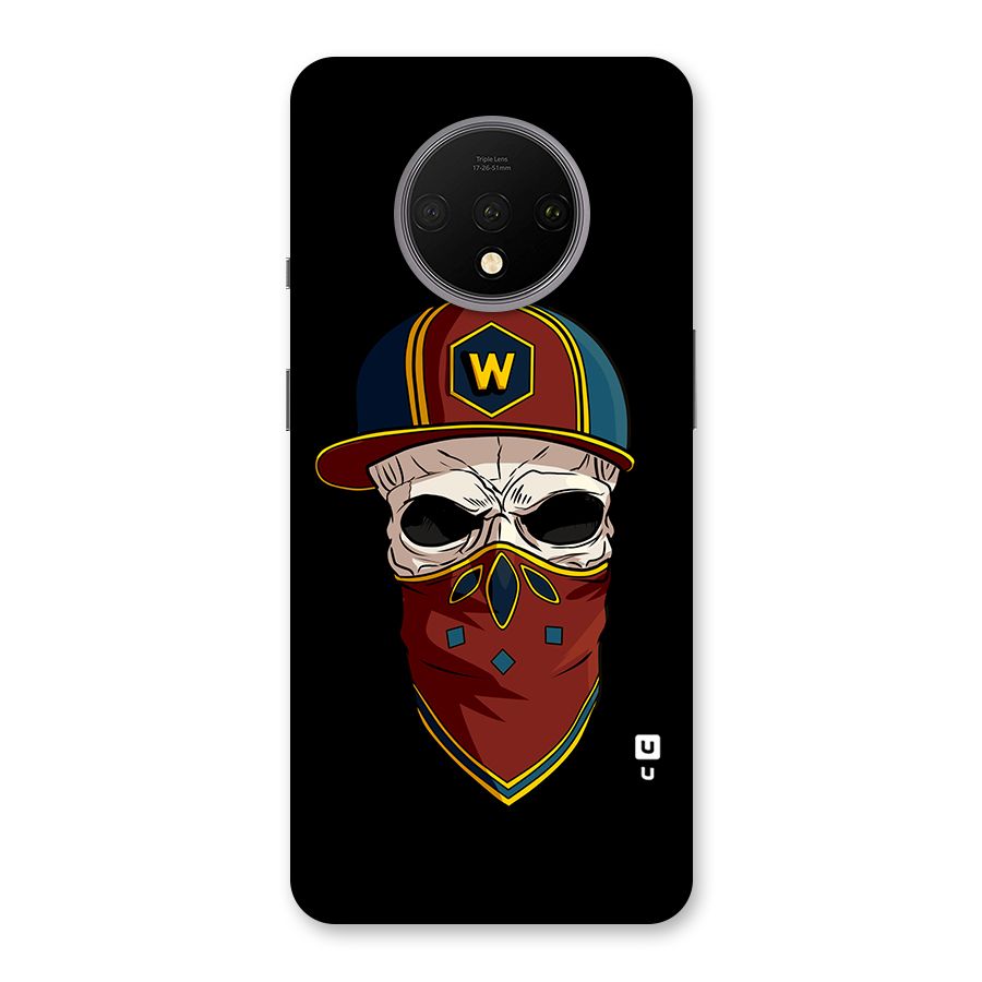 Cool Skull Mask Cap Back Case for OnePlus 7T