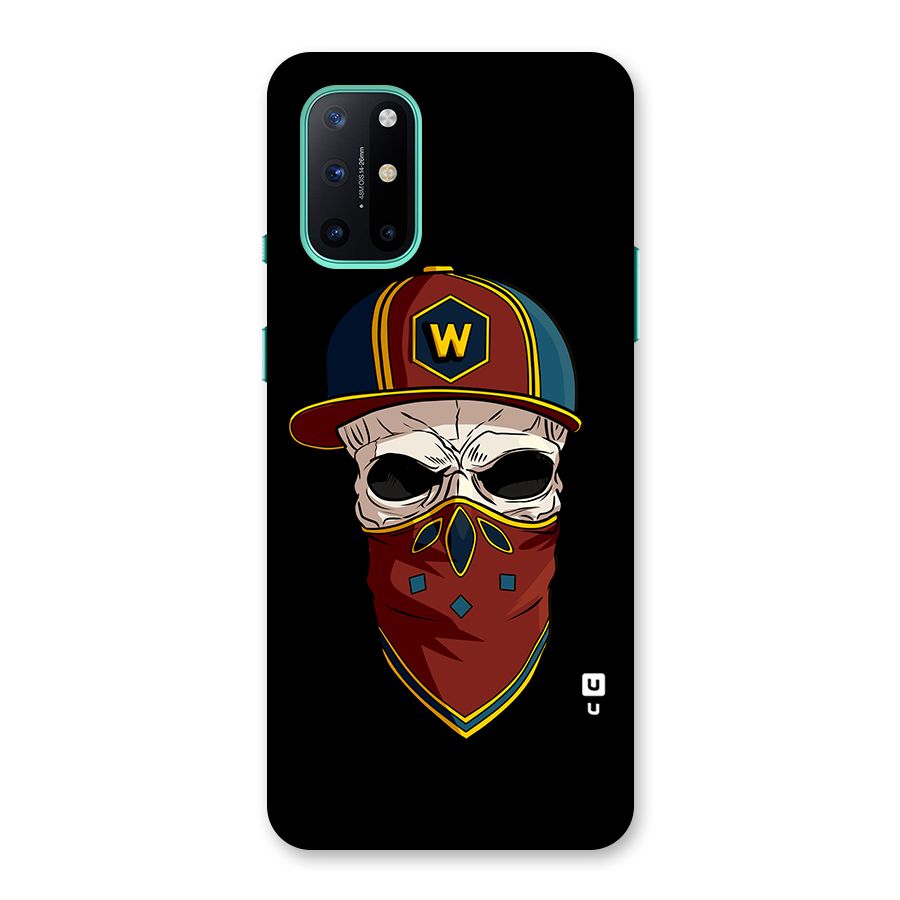 Cool Skull Mask Cap Back Case for OnePlus 8T