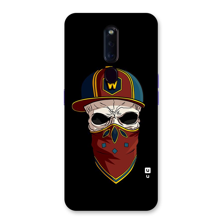 Cool Skull Mask Cap Back Case for Oppo F11 Pro