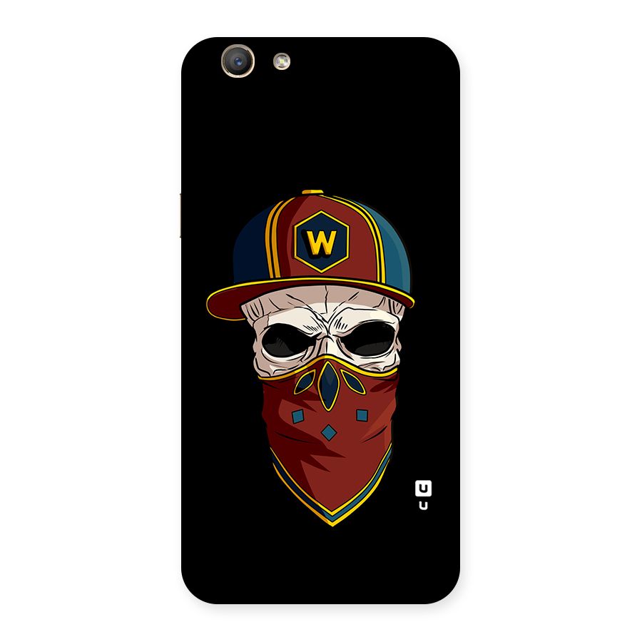 Cool Skull Mask Cap Back Case for Oppo F1s