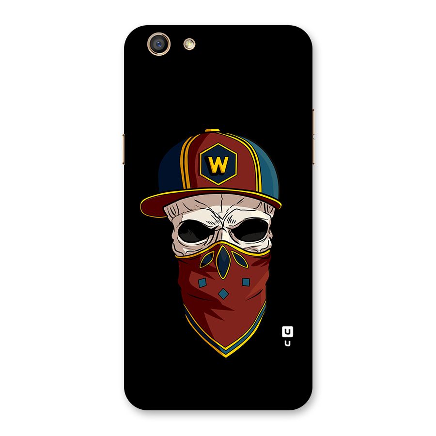Cool Skull Mask Cap Back Case for Oppo F3