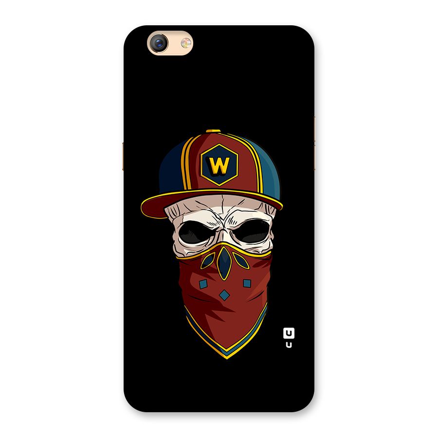 Cool Skull Mask Cap Back Case for Oppo F3 Plus