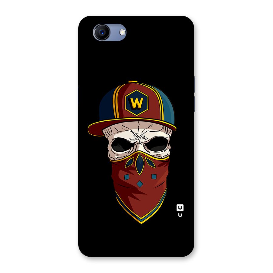 Cool Skull Mask Cap Back Case for Oppo Realme 1