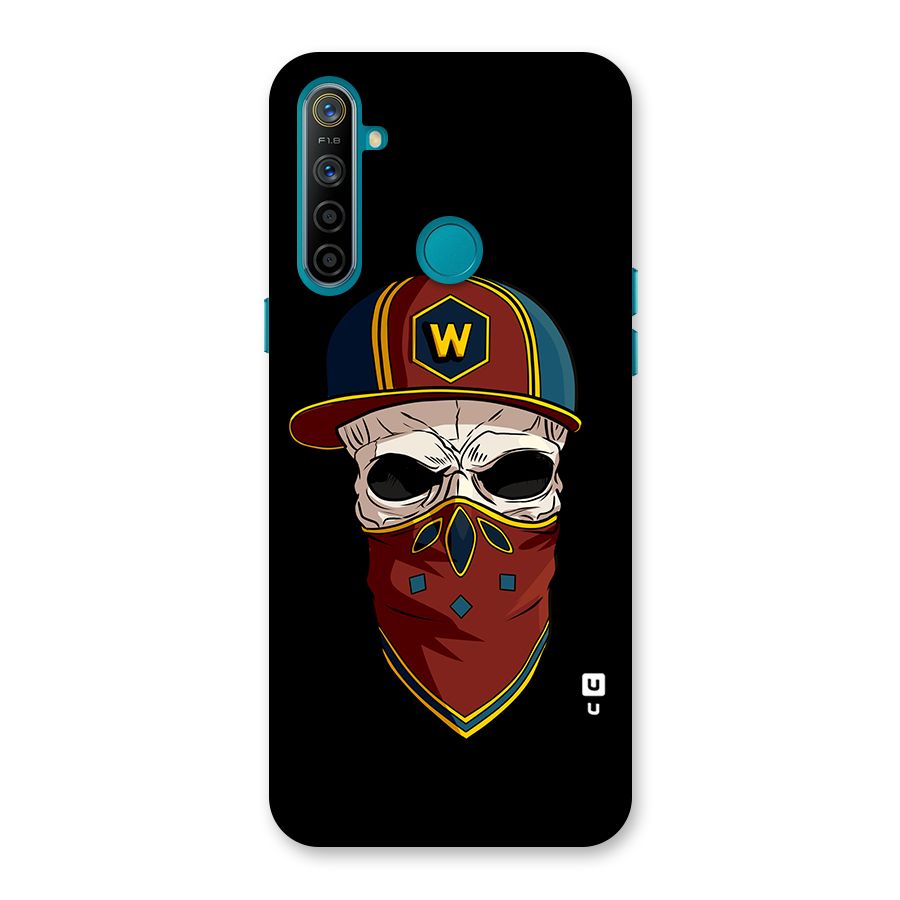 Cool Skull Mask Cap Back Case for Realme 5i