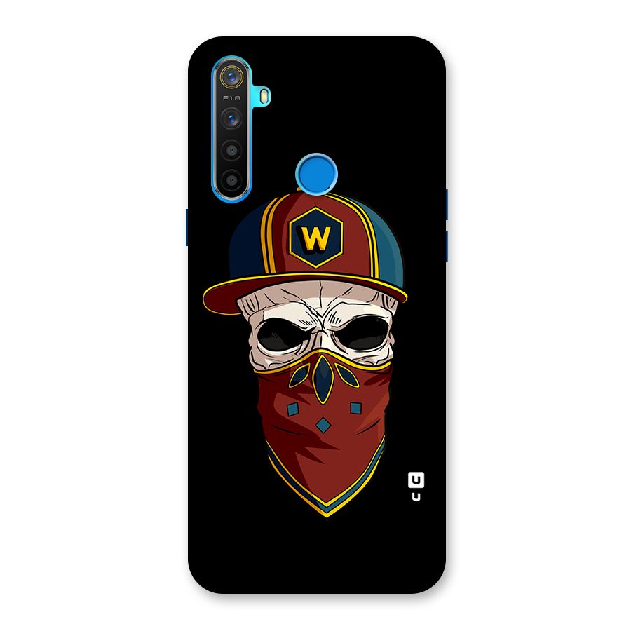 Cool Skull Mask Cap Back Case for Realme 5s