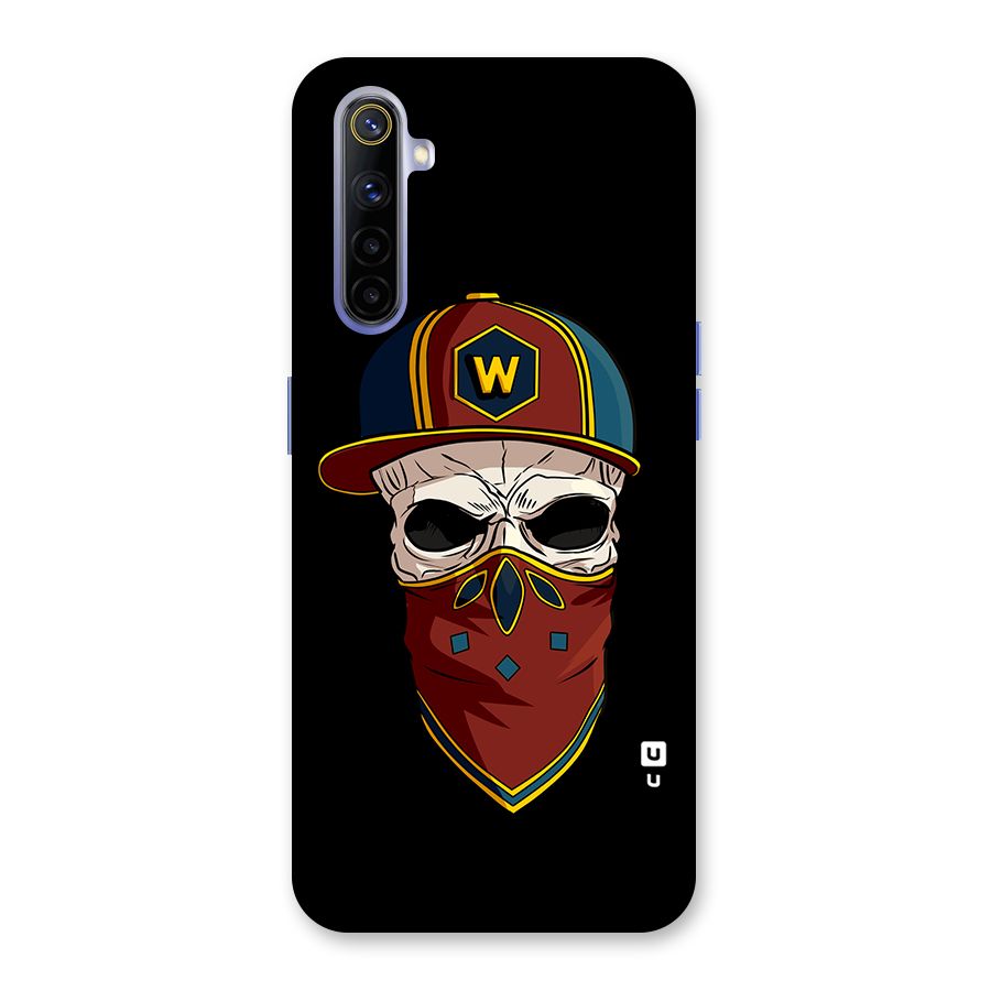 Cool Skull Mask Cap Back Case for Realme 6i