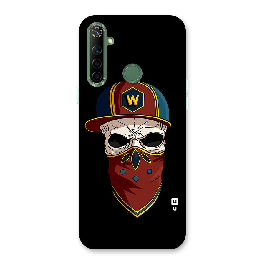 Cool Skull Mask Cap Back Case for Realme Narzo 10