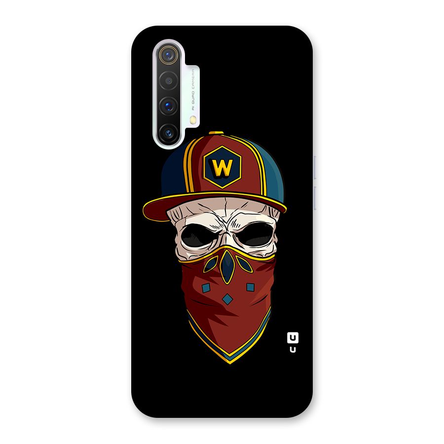 Cool Skull Mask Cap Back Case for Realme X3