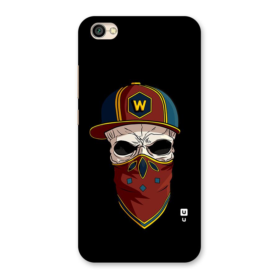 Cool Skull Mask Cap Back Case for Redmi Y1 Lite