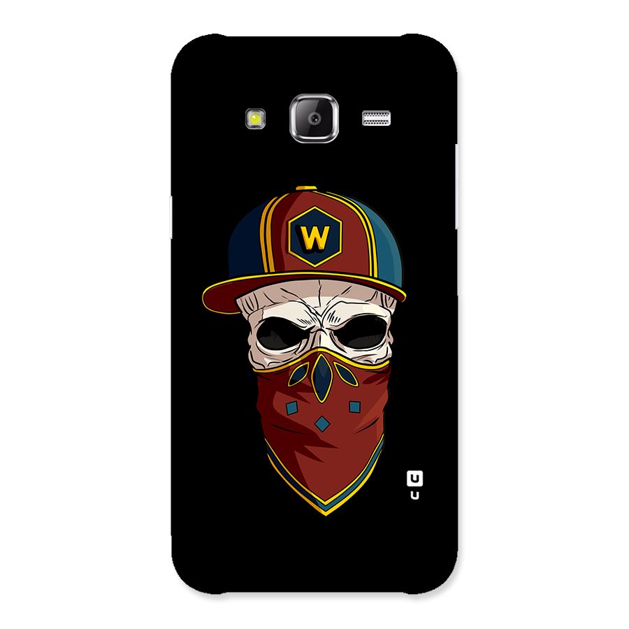 Cool Skull Mask Cap Back Case for Samsung Galaxy J5