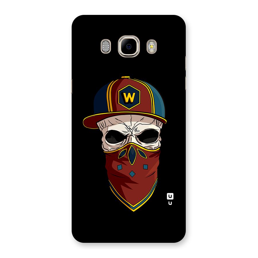 Cool Skull Mask Cap Back Case for Samsung Galaxy J7 2016