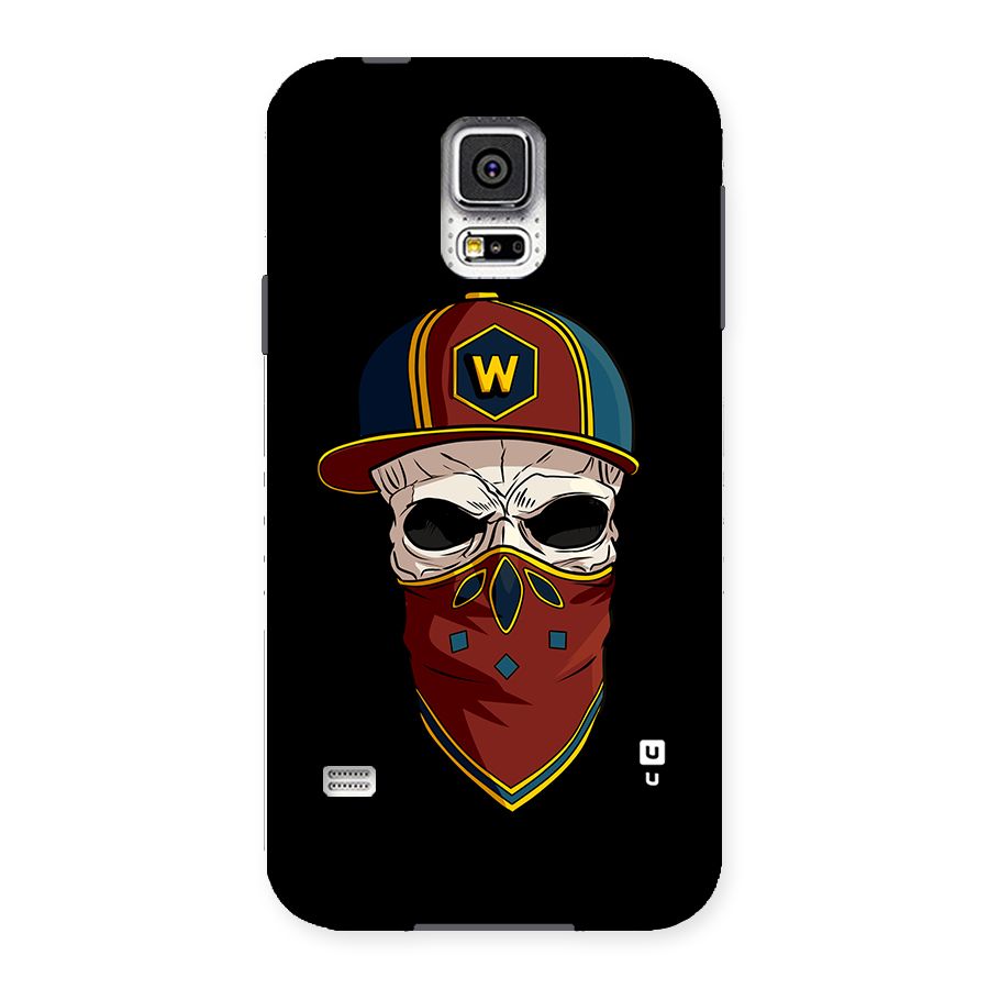 Cool Skull Mask Cap Back Case for Samsung Galaxy S5