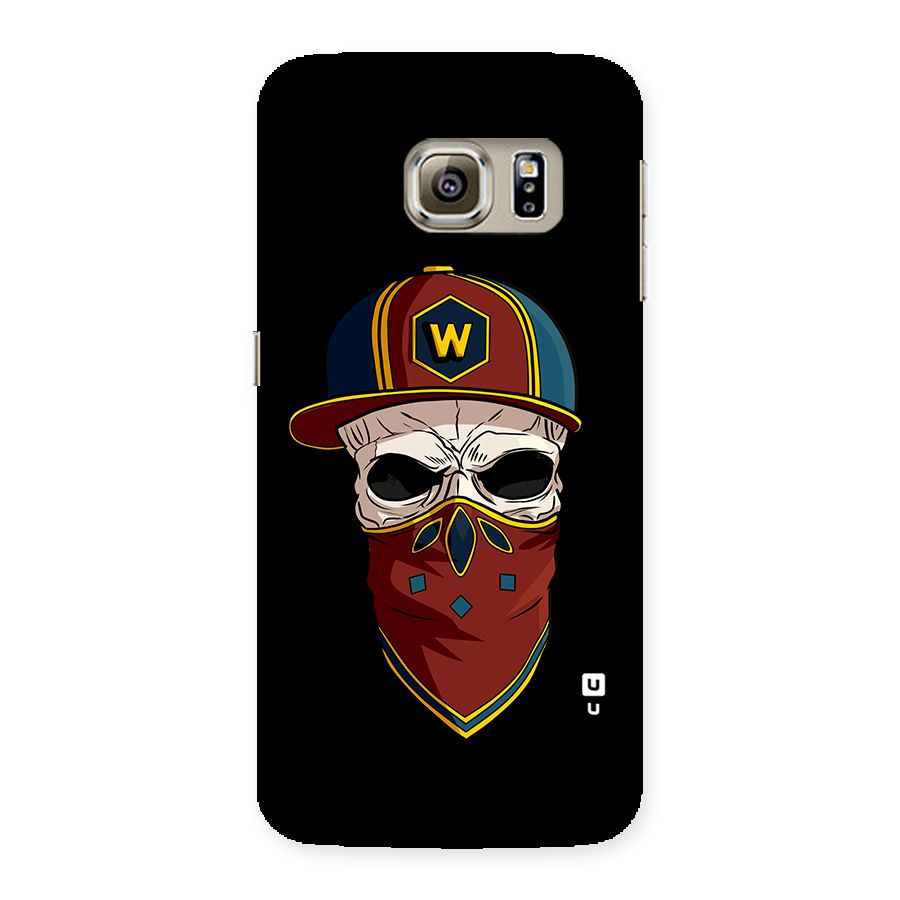 Cool Skull Mask Cap Back Case for Samsung Galaxy S6 Edge