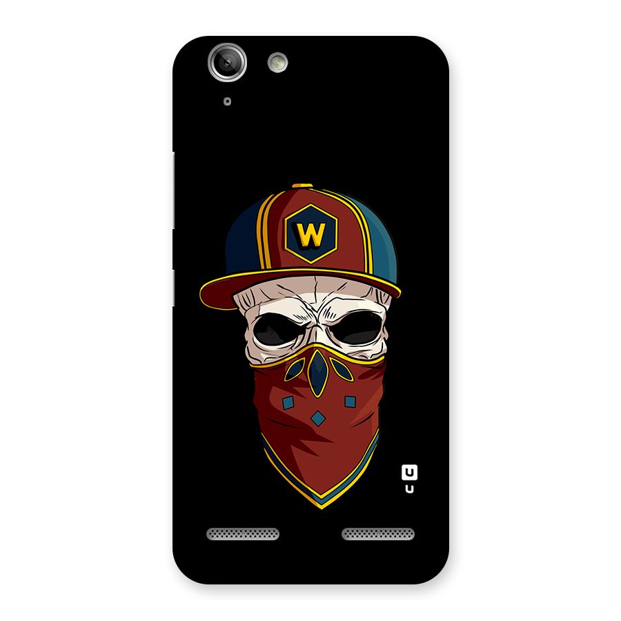Cool Skull Mask Cap Back Case for Vibe K5 Plus
