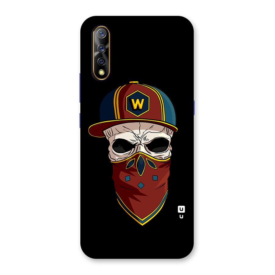 Cool Skull Mask Cap Back Case for Vivo S1