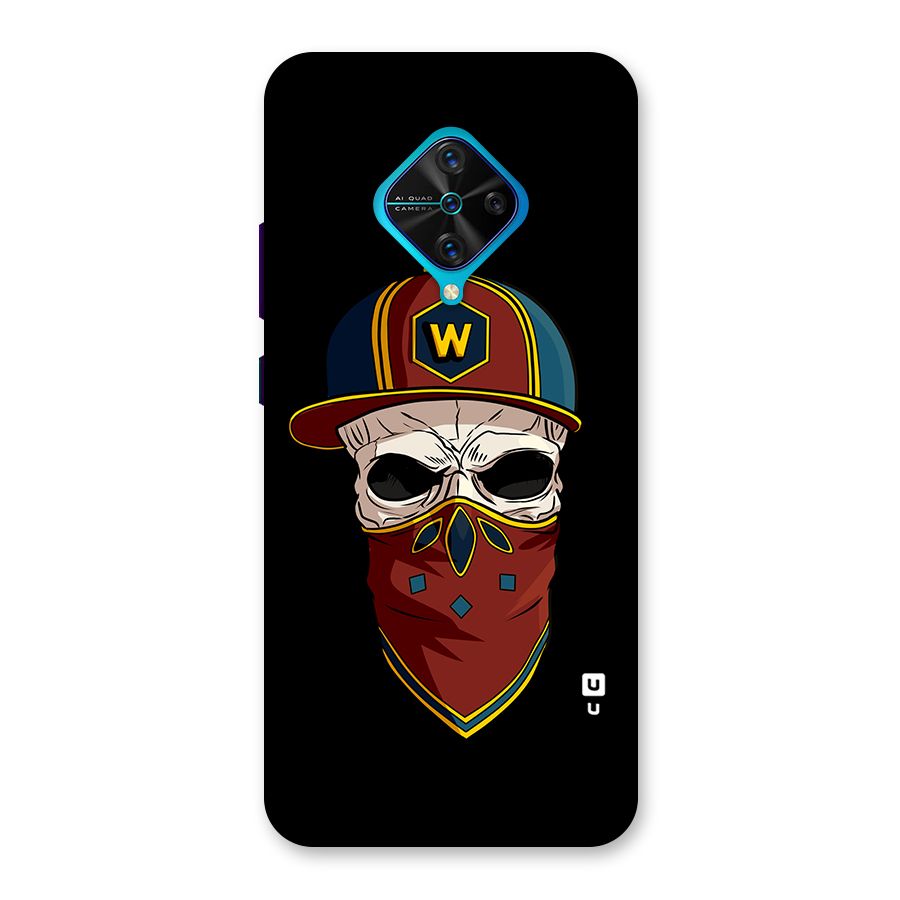 Cool Skull Mask Cap Back Case for Vivo S1 Pro