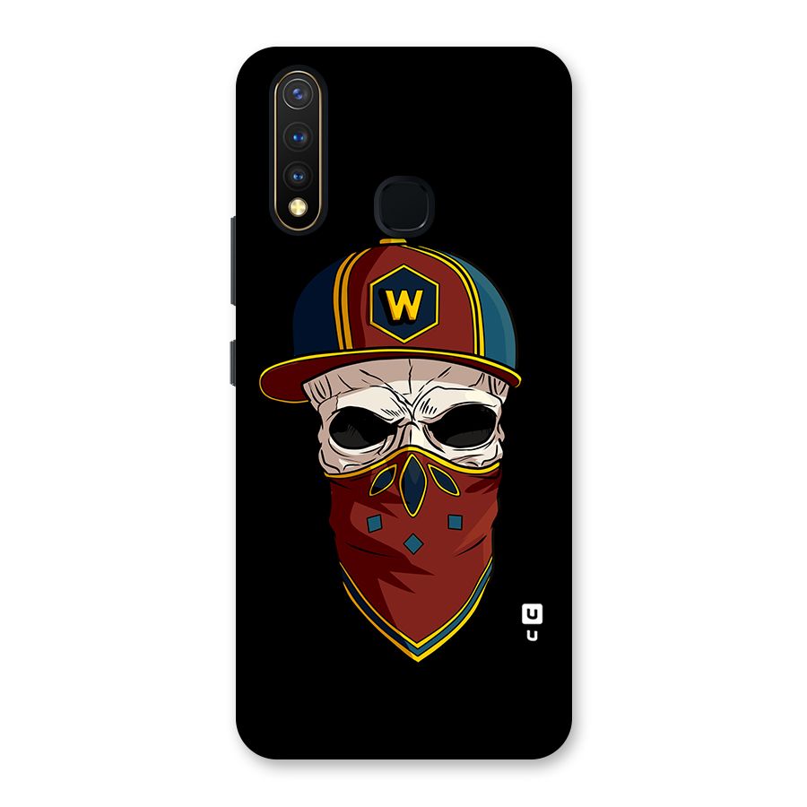 Cool Skull Mask Cap Back Case for Vivo U20