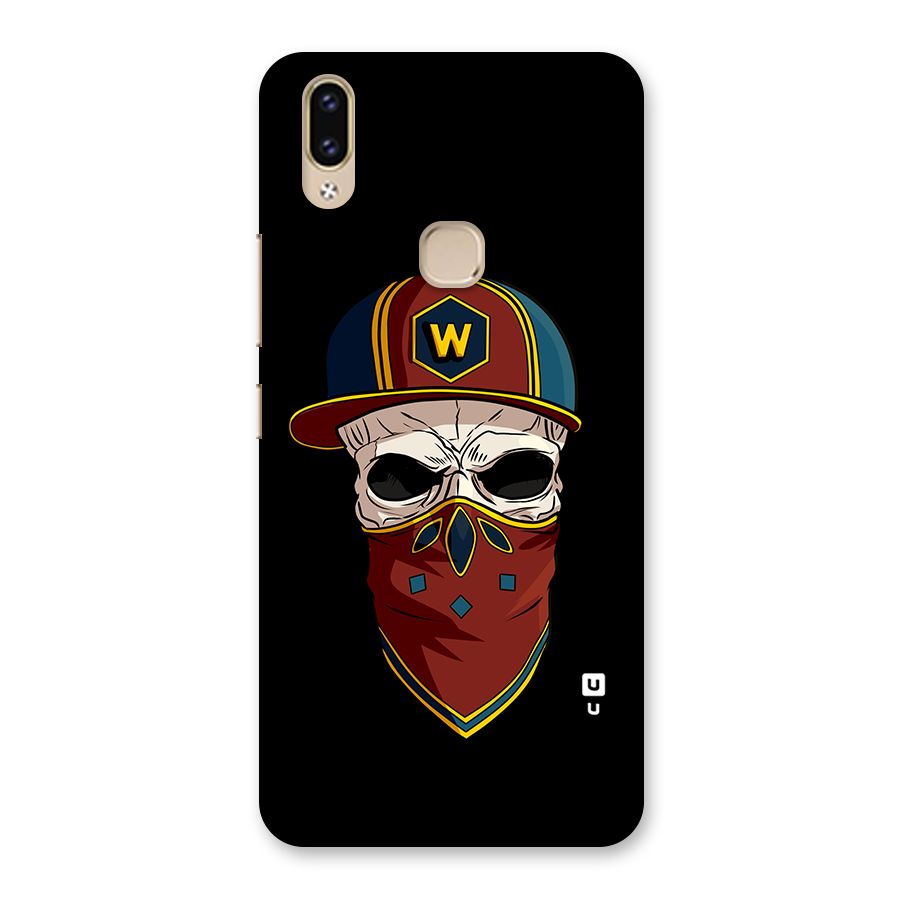 Cool Skull Mask Cap Back Case for Vivo V9 Youth