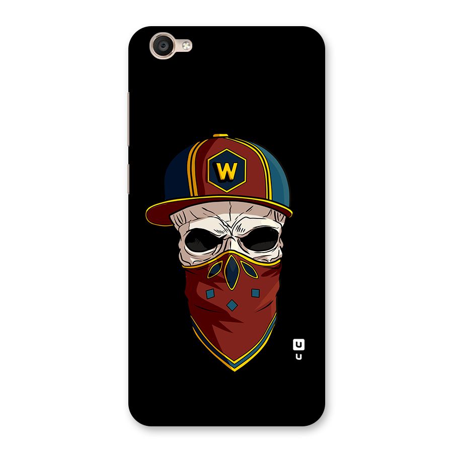 Cool Skull Mask Cap Back Case for Vivo Y55s