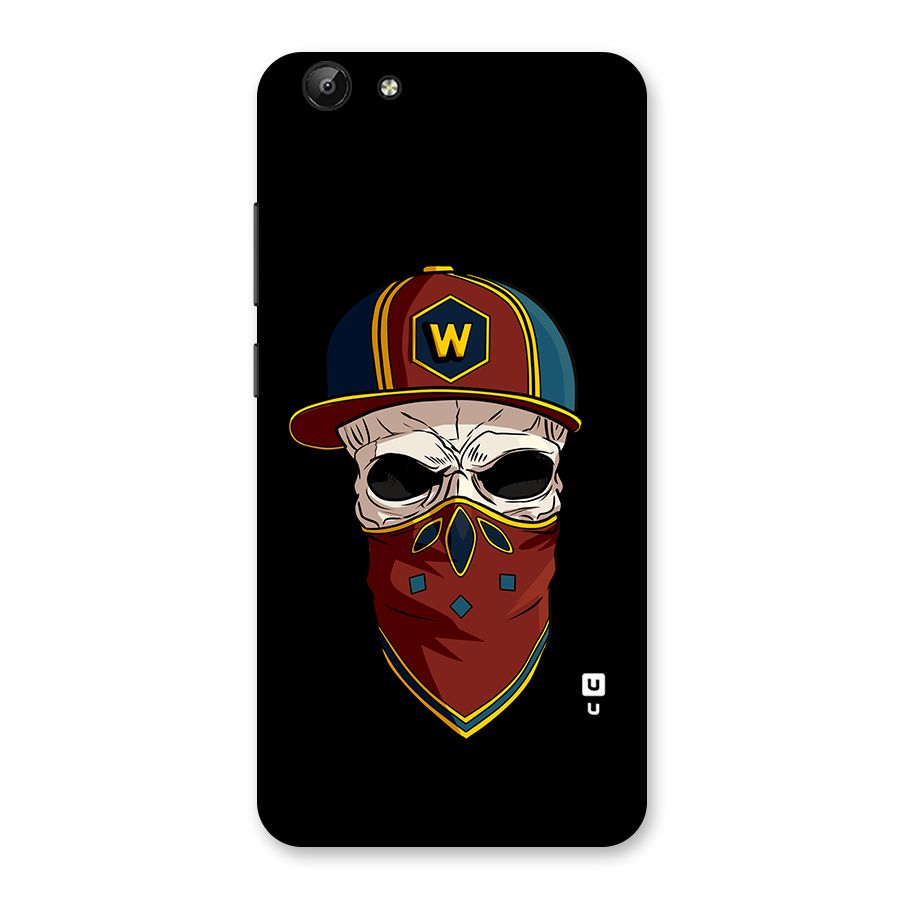 Cool Skull Mask Cap Back Case for Vivo Y69