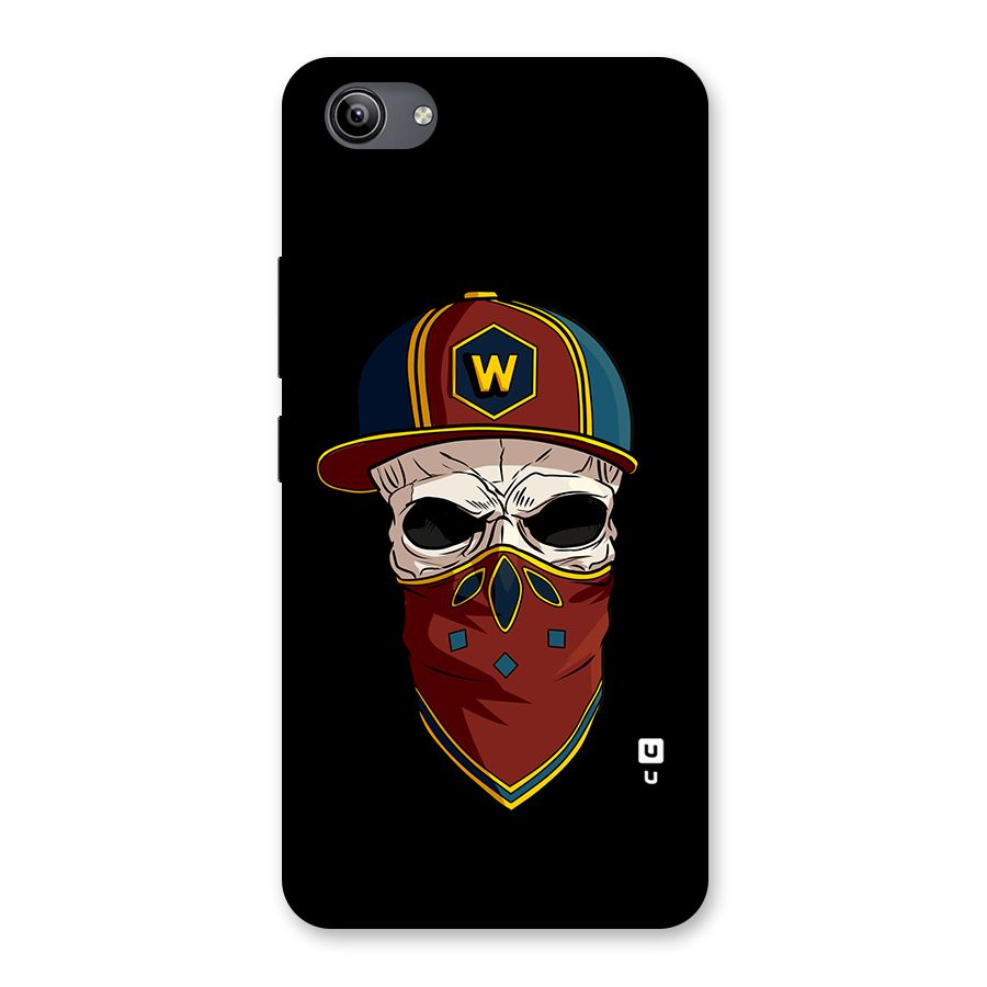 Cool Skull Mask Cap Back Case for Vivo Y81i