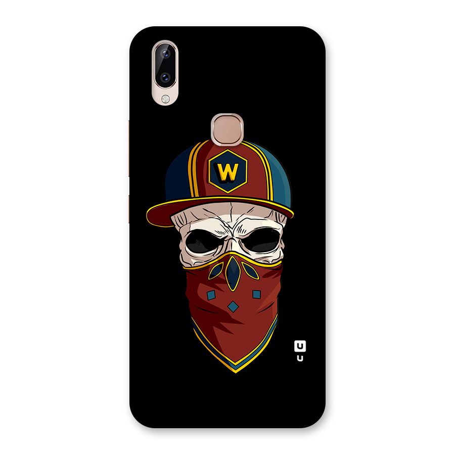 Cool Skull Mask Cap Back Case for Vivo Y83 Pro