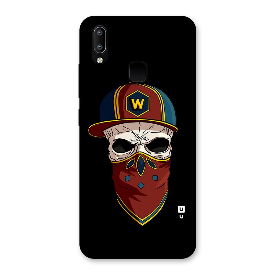 Cool Skull Mask Cap Back Case for Vivo Y93