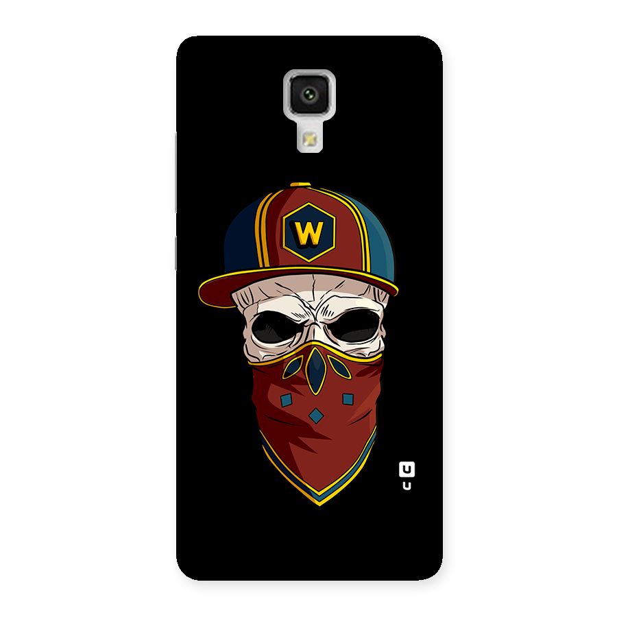 Cool Skull Mask Cap Back Case for Xiaomi Mi 4