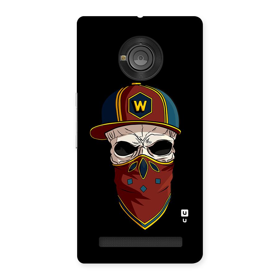 Cool Skull Mask Cap Back Case for Yu Yuphoria