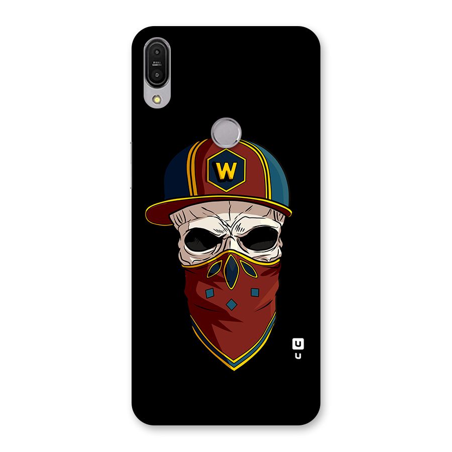 Cool Skull Mask Cap Back Case for Zenfone Max Pro M1