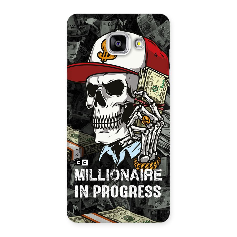 Cool Skull Millionaire In Progress Back Case for Galaxy A5 2016