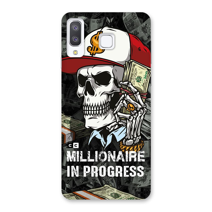 Cool Skull Millionaire In Progress Back Case for Galaxy A8 Star