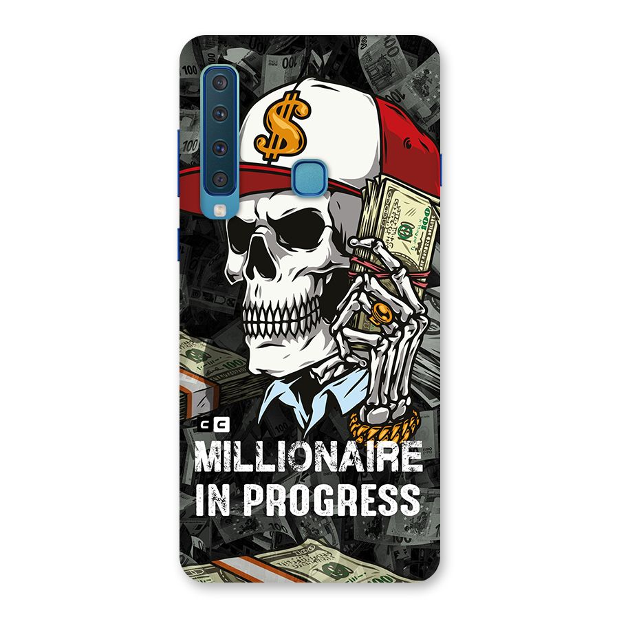 Cool Skull Millionaire In Progress Back Case for Galaxy A9 (2018)