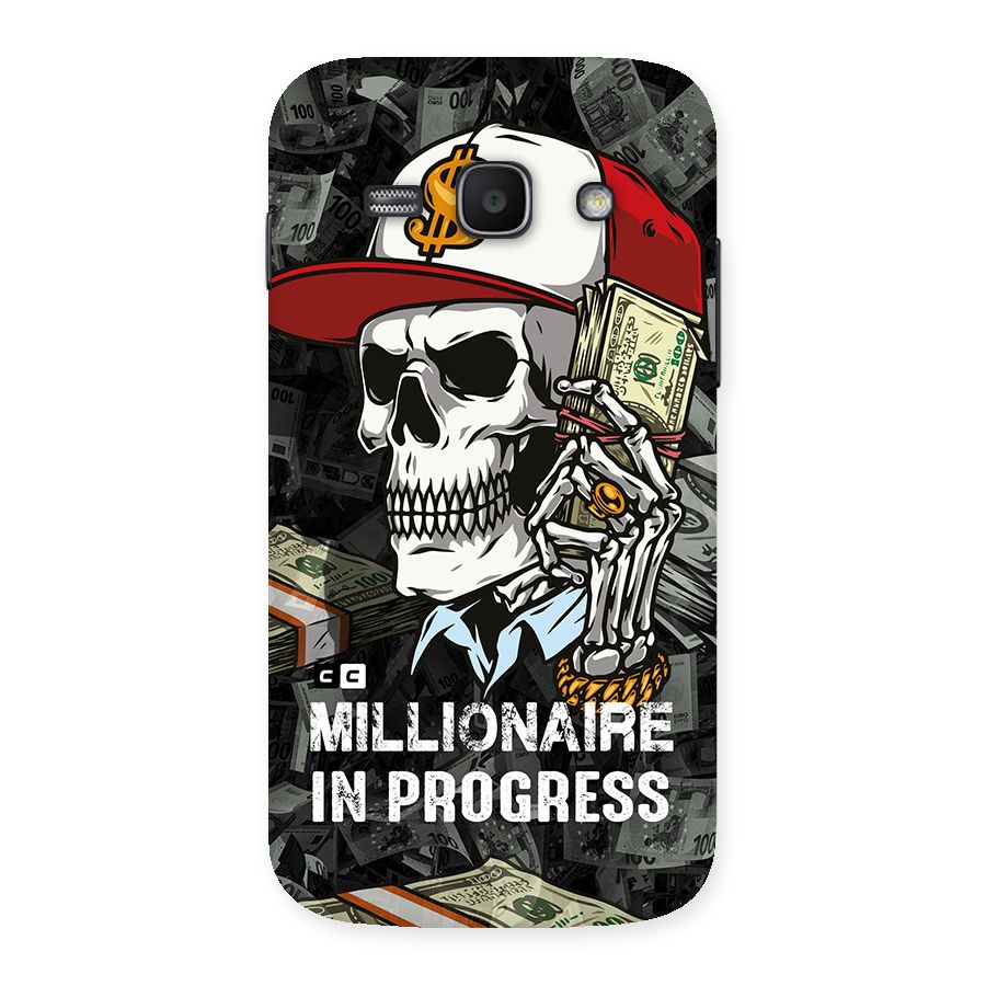 Cool Skull Millionaire In Progress Back Case for Galaxy Ace 3