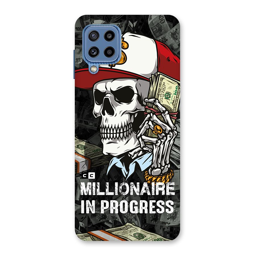 Cool Skull Millionaire In Progress Back Case for Galaxy M32