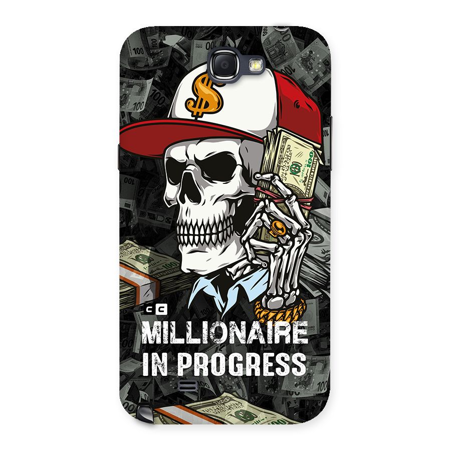 Cool Skull Millionaire In Progress Back Case for Galaxy Note 2