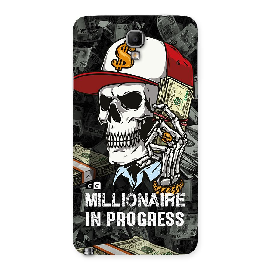 Cool Skull Millionaire In Progress Back Case for Galaxy Note 3 Neo