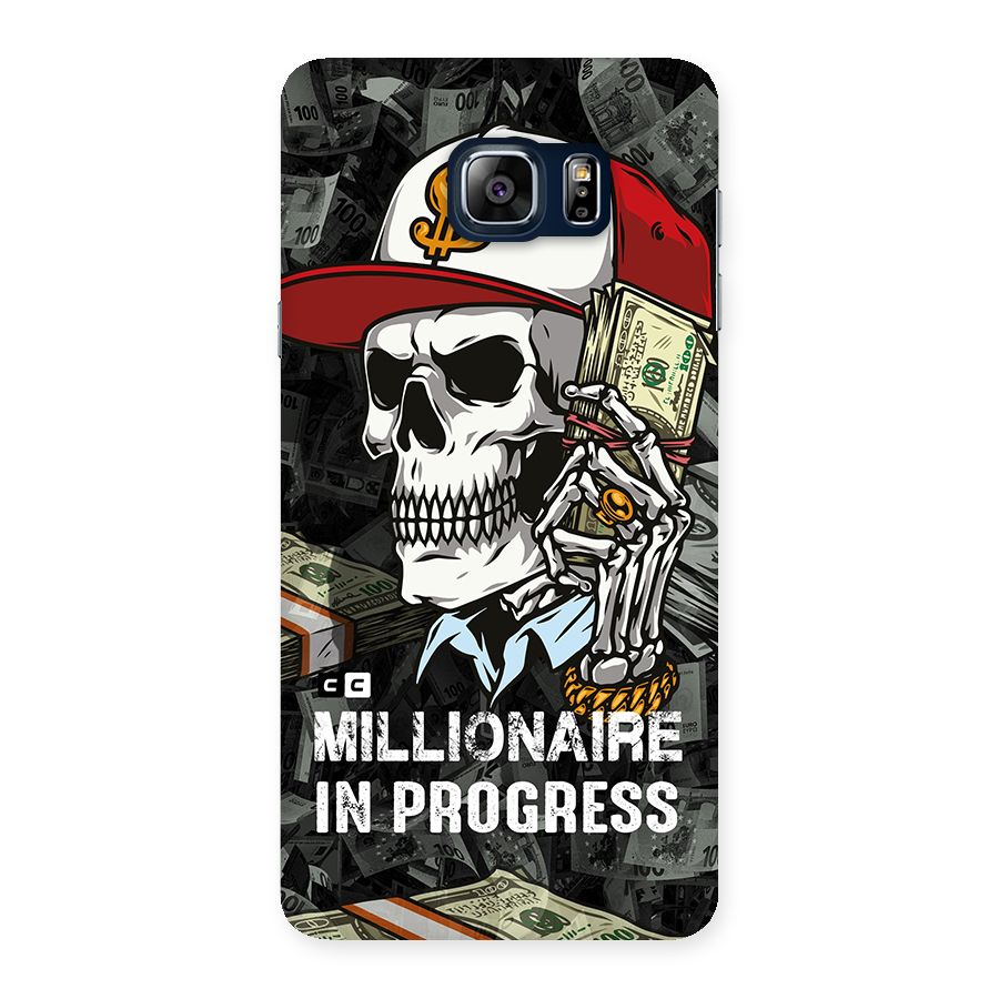 Cool Skull Millionaire In Progress Back Case for Galaxy Note 5