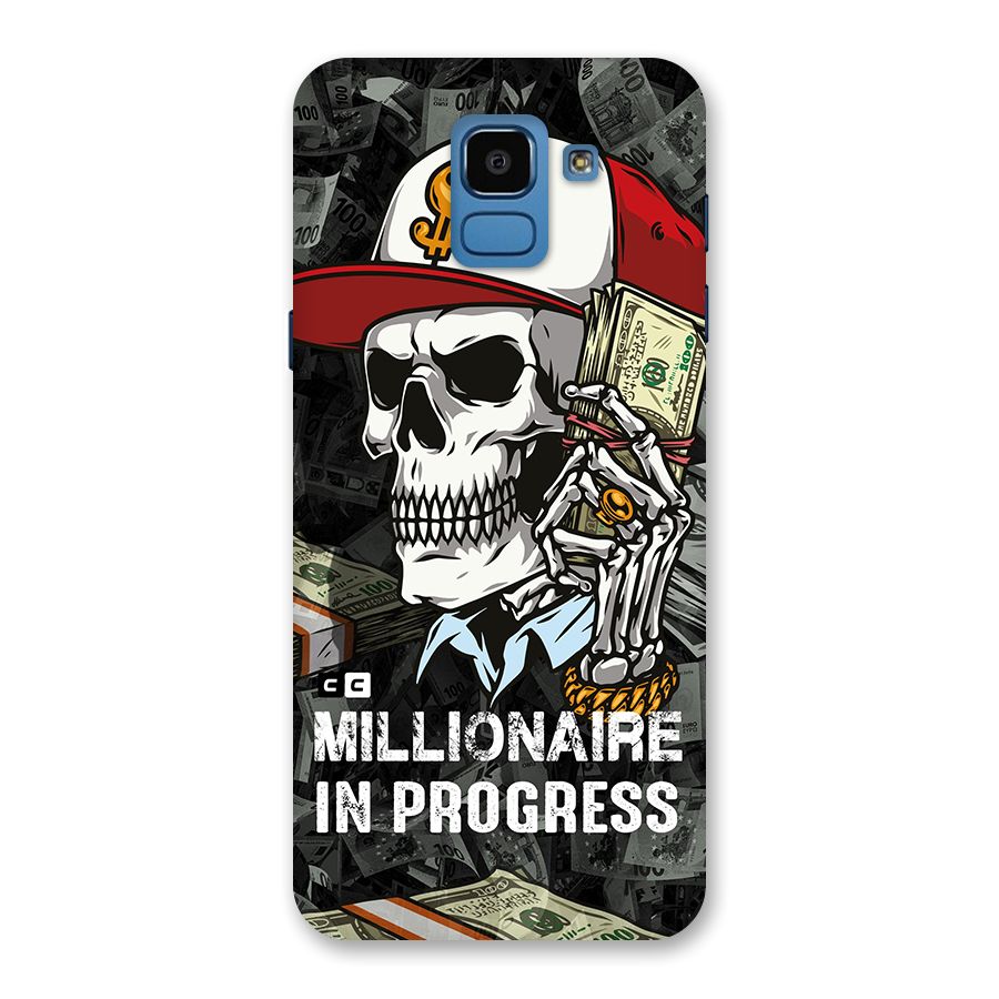 Cool Skull Millionaire In Progress Back Case for Galaxy On6