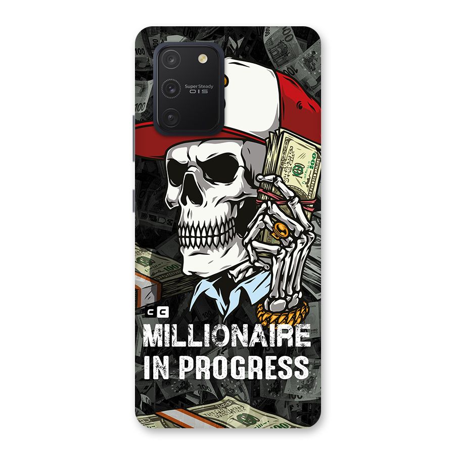 Cool Skull Millionaire In Progress Back Case for Galaxy S10 Lite