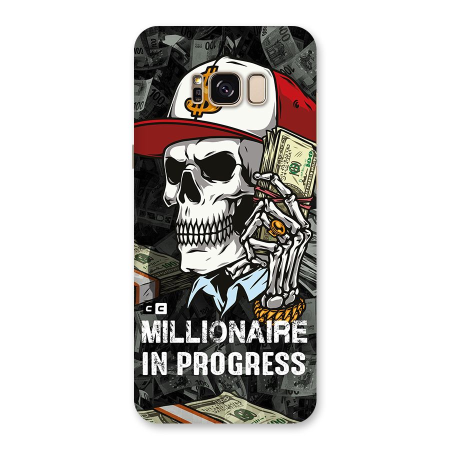 Cool Skull Millionaire In Progress Back Case for Galaxy S8 Plus