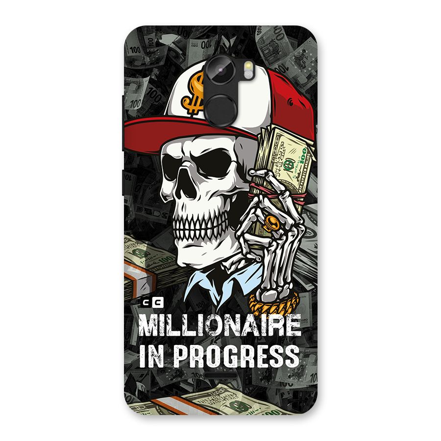 Cool Skull Millionaire In Progress Back Case for Gionee X1