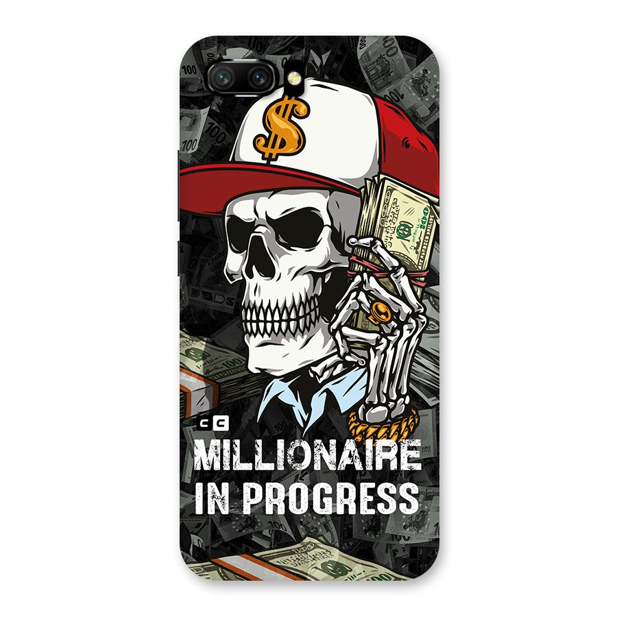 Cool Skull Millionaire In Progress Back Case for Honor 10