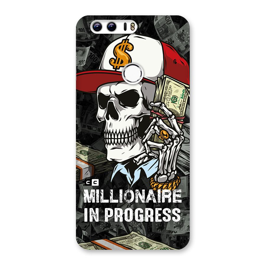 Cool Skull Millionaire In Progress Back Case for Honor 8